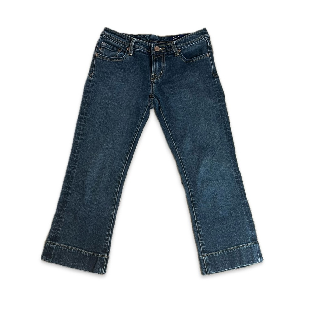 Seven 7 denim capri / pedal pusher low rise size 27 great condition